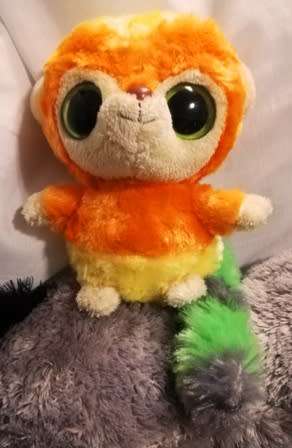 RARE YooHoo & Friends. Aurora Yoohoo Capuchin Monkey. 16 cm.