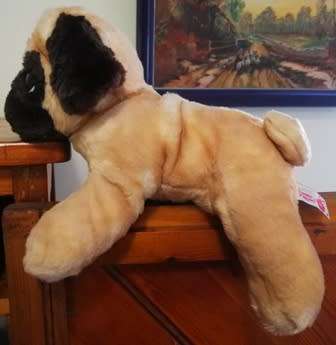 Keel Toys Signature Cuddle Puppy.  Adorable, Huggable Pug Plush Toy!  32cm.