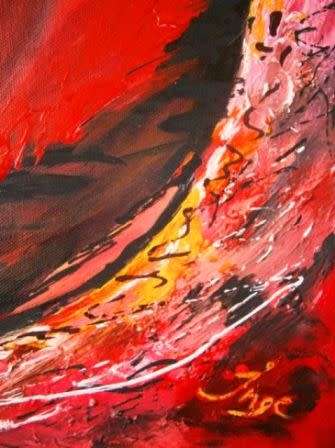 Apple of my Heart by Inge. Beautiful painting!