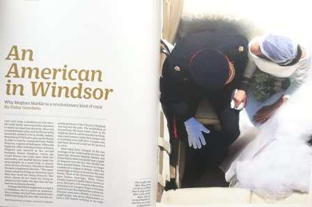 Time Magazine.  June 4, 2018.  Commerative Issue. The Modern Royals.
