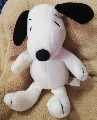 Happiness is a hug from Snoopy! 20cm. Bargain!