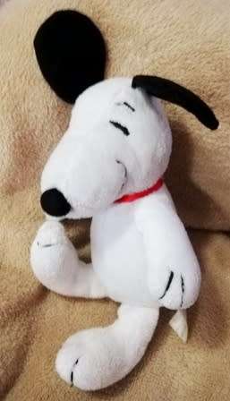 Happiness is a hug from Snoopy! 20cm. Bargain!