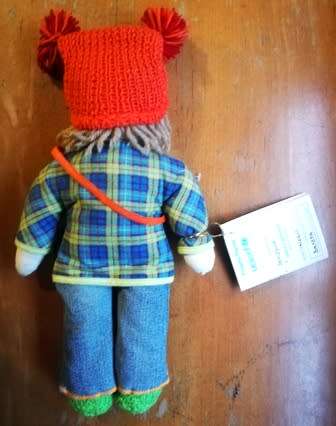 Valerio a Collectable Unicef Progetto Pigotta Doll. 40cm. Collect them all!