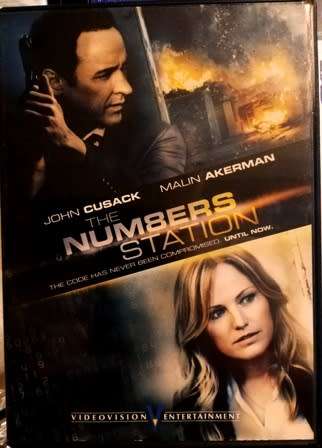 The NUM8ERS Station. Action Movie! DVD. John Cusack and Malin Akerman.