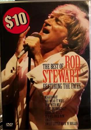 The Best of Rod Stewart Featuring The Faces. DVD.