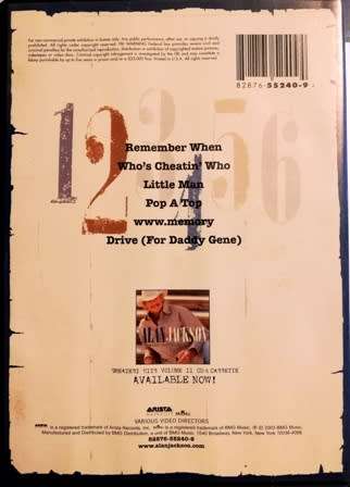Alan Jackson Greatest Hits Volume II. Disc 2. Five Songs. CD.