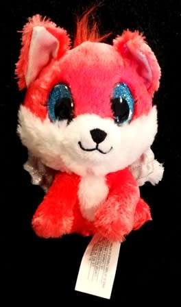 Hatchimals Soft Toy with Silver Wings and Blue Glitter Eyes. 15cm. Collect them all!