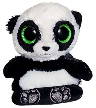 TY. Poo the Panda a Beanie Boo  phone/toy holder. 2017. 12cm.