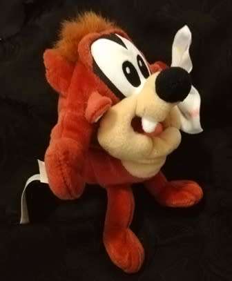 Looney Tunes - `Baby` Taz Tasmanian Devil - Plush Toy!  22cm.