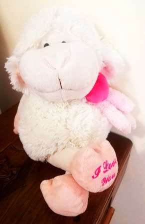 Wooley the cute I Love You little Sheep! 40cm.
