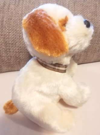 TY Velvety Beanie Baby. Boomer the Doggie. Super Plush! 16cm.