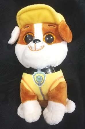 Rubble PAW Patrol TY Beanie Boo. Awesome little Friend! 17cm.