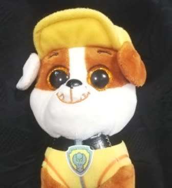 Rubble PAW Patrol TY Beanie Boo. Awesome little Friend! 17cm.