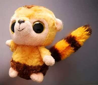 RARE YooHoo & Friends plush toy. Roodee the Capuchin Monkey. 16 cm.
