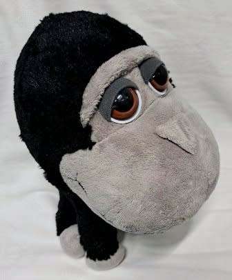 Protected World Gorilla plush toy. 25cm.