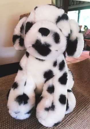 Spotty the Dalmatian Puppy!  Plush Soft Toy! 26cm. Good as New!