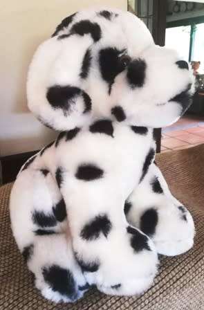 Spotty the Dalmatian Puppy!  Plush Soft Toy! 26cm. Good as New!
