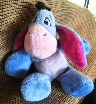 Disney`s Eeyore! Soft plush toy. 22cm.