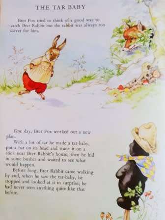 Brer Rabbit Stories. Story Time Library. Large Hardcover. January 1982. Illustrated by Rene Cloke.