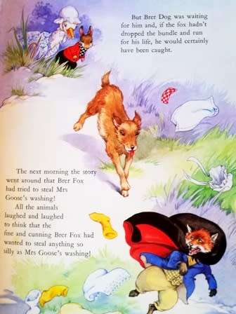 Brer Rabbit Again. Story Time Library. Large Hardcover. January 1982. Illustrated by Rene Cloke.