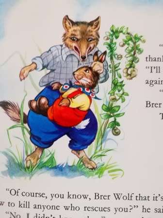 Brer Rabbit Again. Story Time Library. Large Hardcover. January 1982. Illustrated by Rene Cloke.