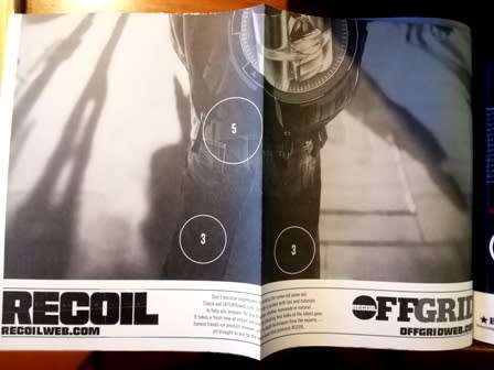 Recoil Issue 36. Gun Lifestyle. Gear. Technology. Sport. Outdoor. Free Fullsize FF Grid Target.