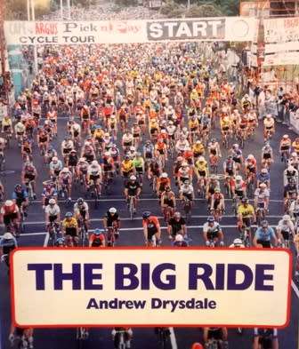 The Big Ride by Andrew Drysdale tells it all. Cape Argus Cycle Tour. 1998.