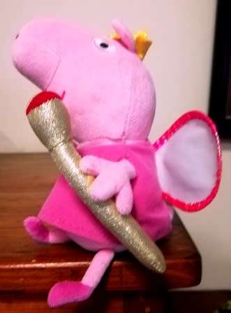 TY Beanie. Princess Peppa Pig. Lovely Beanie plush toy. 18cm.