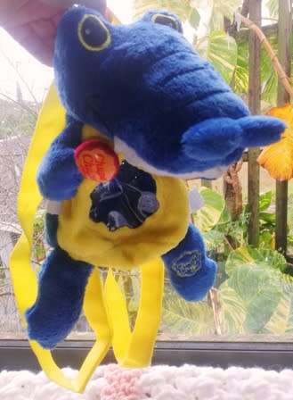 Cool Friends Chupa Chups Lollipop Crocodile Bag/Backpack for Toddlers. 30cm.