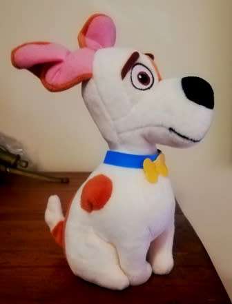Secret Life of Pets 2. Max the Dog plush toy. 18cm.