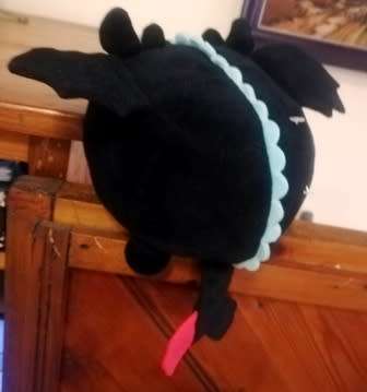 DreamWorks Heroes. Night Fury Toothless Big Head Plush Toy. Awesome!