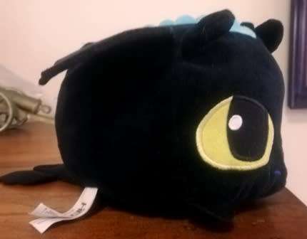 DreamWorks Heroes. Night Fury Toothless Big Head Plush Toy. Awesome!