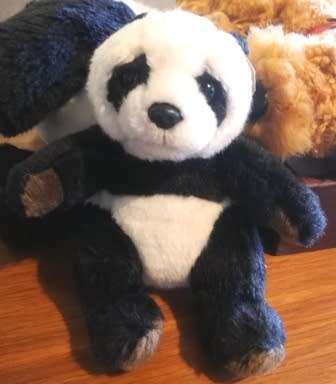 Plush Panda WWF World Wildlife Fund. 20cm.