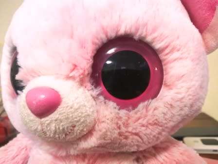 Large Pink YooHoo & Friends plush toy. 30cm.