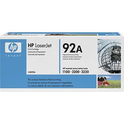 HP Standard Yield Black Toner Cartridge - C4092A *** Free Shipping ***