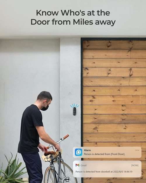 Instacam Reolink Video Doorbell WiFi With Chime