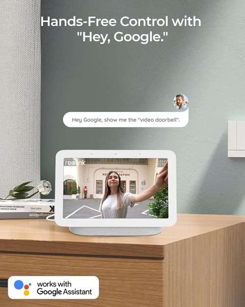 Instacam Reolink Video Doorbell WiFi With Chime