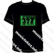 Music  T -Shirt  3 people dance   Sound Activated