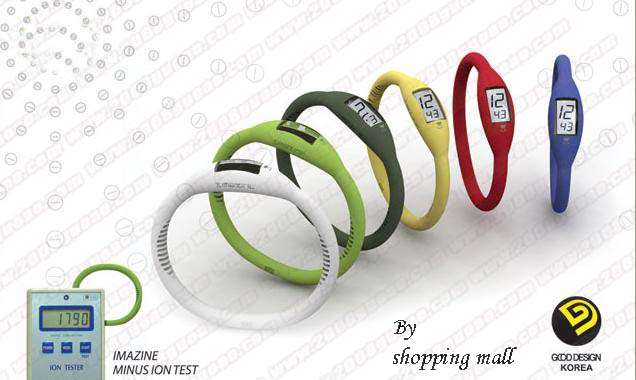 Power Watch Silicon Wristband Bracelet Balance Your Body health watch great and fashion