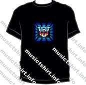 Music  T -Shirt  fashion  top  Sound Activated