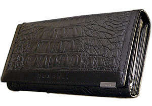 Temanli Embossed Leather Purse