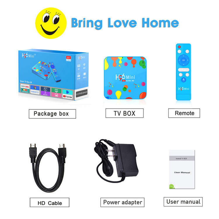 H96 mini 4gig RAM 128gig ROM Android 9.0 Dual Band WIFI DSTV now Netflix