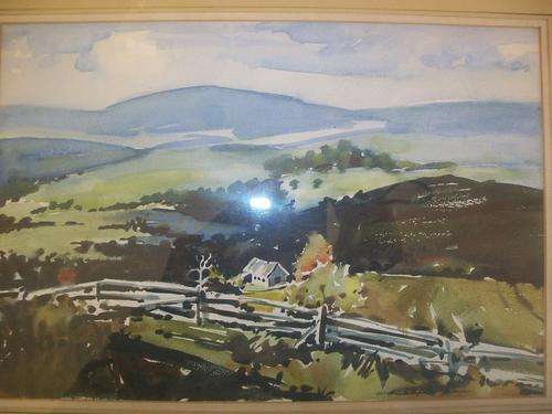 CHRISTOPHER BRUCE HAW (1941 -  ) SA WATERCOLOUR