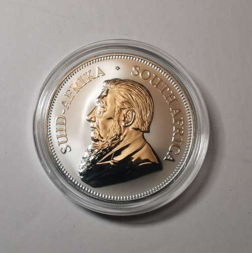 2017 Silver Krugerrand 1 Oz  50th Anniversary -Premium Uncirculated in Capsule, Pouch ,Certificate