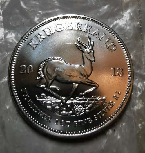 2018 Silver Krugerrand 1Oz Bullion Coins