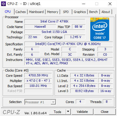 MSI Z97-Gaming 9 ACK Plus !! i7 4790 K 4.5 Ghz CPU and 8 GB Corsair Dominator Platinum 2333 Mhz RAM
