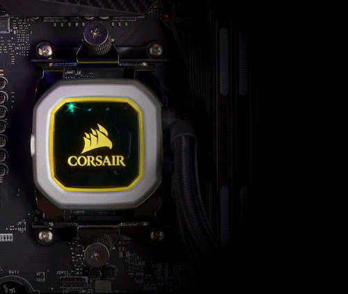 Corsair Hydro Series H150i Pro RGB High Performance Liquid CPU Cooler / 360 mm Radiator / Triple 120