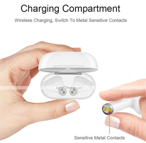 i99 TWS WIRELESS EARPHONES!+WIRELESS CHARGING CASE,BLUETOOTH V5 #CLEARANCE SALE!!(HAS SCREEN)AIRPOD