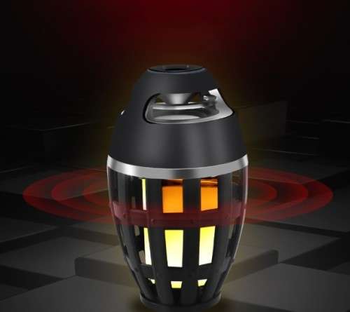 ASTHETIC FLAME BLUETOOTH SPEAKER !!(LED COLOR CHANGING LIGHT)(SEE DESCRIPTION!!)