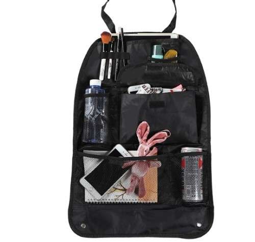LUXUARY DURABLE BACKSEAT CAR GOODS ORGINISER(KEEP YOUR CAR CLEAN AND ORGINISER ALWAYS)